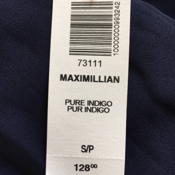 NWT Babaton Maximillian Jumpsuit, Pure Indigo, S - Picture 6 of 6